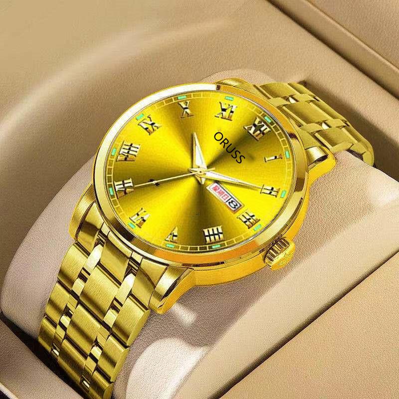 Fully Automatic Movement Watch Men'S Watch Luminous Waterproof Calendar High-End Handsome And Fashionable
