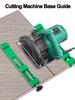Portable Adjustable ABS Cutter Holder Positioning Fixing Clip Modified Cutting Board for 4-6” Cutting Machine Base Accessories