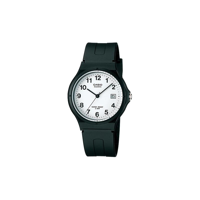 

Casio STANDARD series classic pointer series date display waterproof quartz movement resin strap Japanese and Korean watch men s watch MW-59-7BJH белый