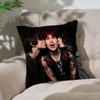 CoolJake Webber Johnnie GGuilbert Customizable Square Pillowcases Stylish And Soft Perfect For Beds Cars And Sofas