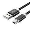 Cable Compatible Charging Braided Stable High-speed Transfer Shielding Output Anti-winding Widely Wire Mini USB