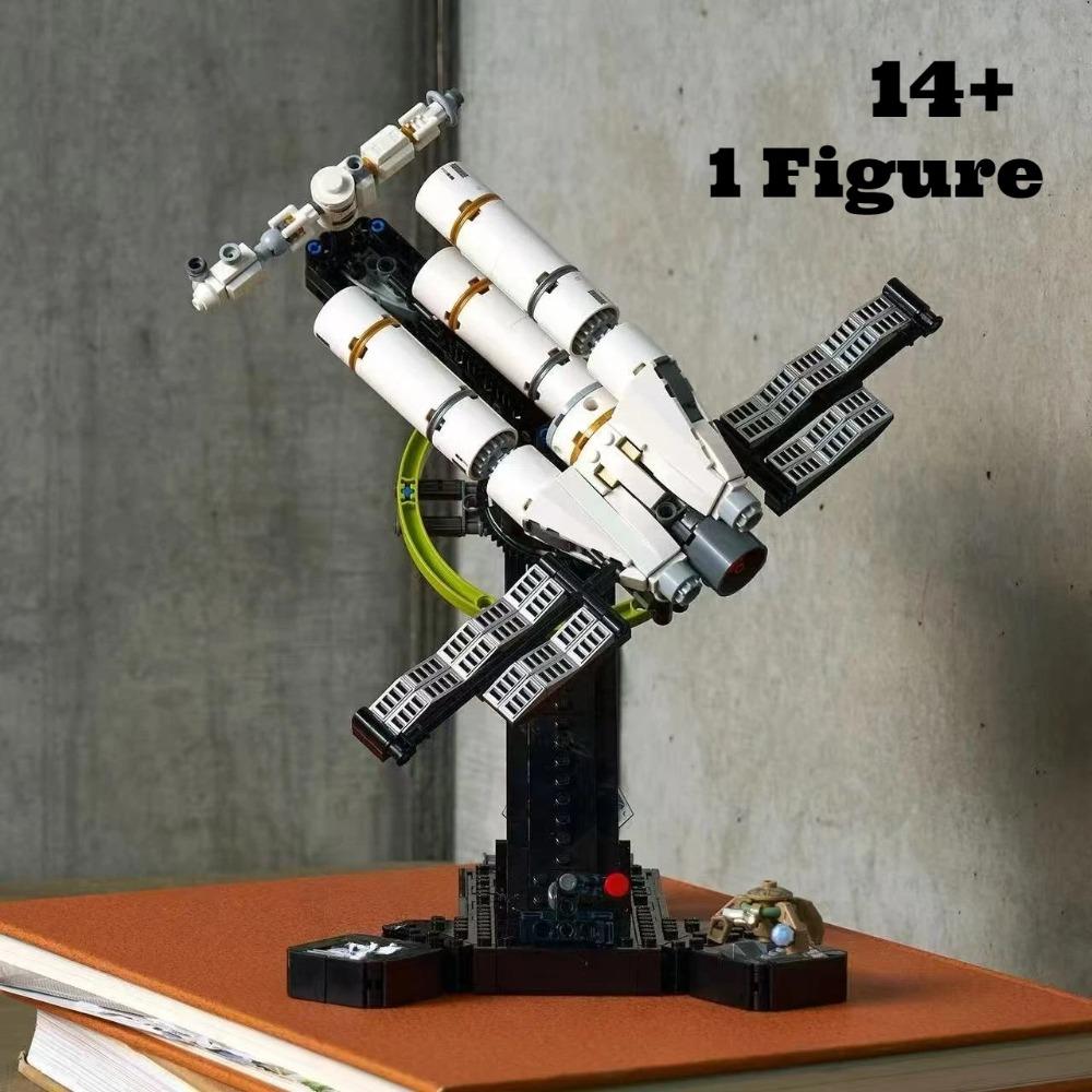830PCS Project Spaceship Model Kit Building Blocks Interstellar Spacecraft MOC 11389 Bricks Desktop Decoration Adult Toy Gifts