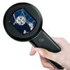 50X Handheld Magnifying Glass with 8 LED Light Rechargeable Reading Loupe 2 Lighting Modes Portable Magnifier 2 Inch IPS Screen