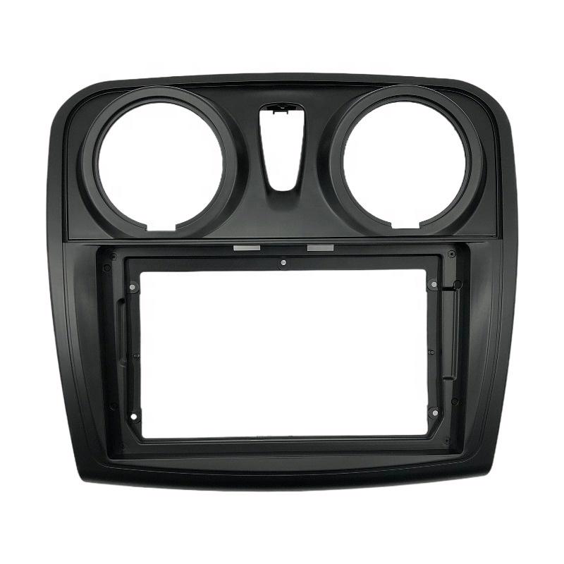 2 Din 9 Inch Car Radio Fascias for RENAULT Sandero Symbol Logan 2014+ Dashboard Frame Installation DVD Gps Mp5 Multimedia Player