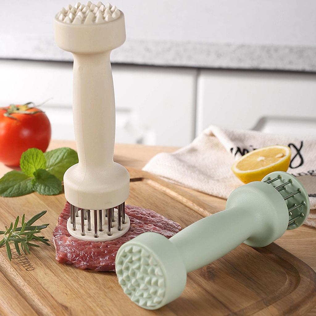 Steak Tenderizer Tool Meat Inserting Needle Chicken Chop Meat Loosening Needle Hammer Tool For Uniform Tenderizing