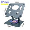 Adjustable Aluminum Tablet and Phone Stand for iPad and iPhone