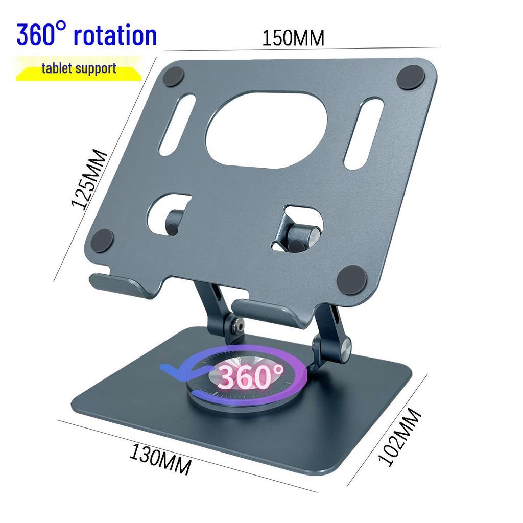 Adjustable Aluminum Tablet and Phone Stand for iPad and iPhone