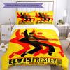 Elvis Presley Duvet Cover Set Suitable For Living Room Machine Washable Perfect Gift For Friends Family