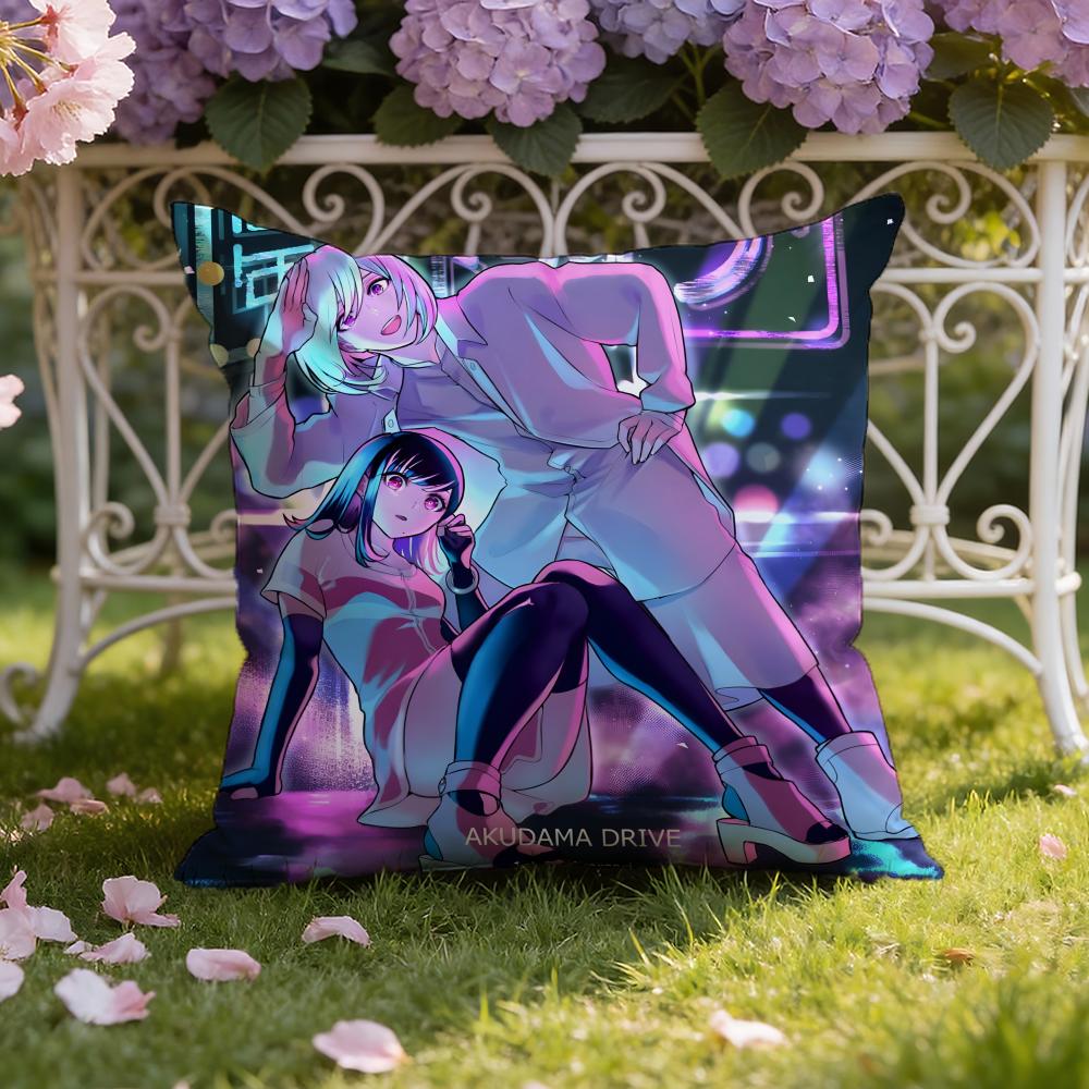 Anime A-Akudama D-Drive Kissenbezug Home & Auto Dual-Scene Kissenbezug: Wendbar für höchsten Tragekomfort