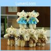 Adorable Wedding Dress Teddy Bear Plush Toy Soft Short Plush Stuffed Animal