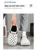 Fleece-Lined Cotton Slippers: Non-Slip, Soft Sole, Warm Office & Nurse Shoes for Autumn/Winter