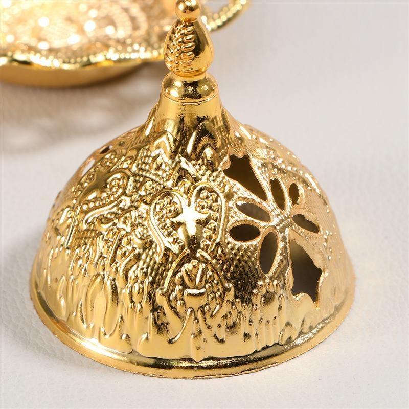 New Metal Incense Burner Vintage Porcelain Censer Portable Buddhism Incense Holder Home Teahouse Aromath