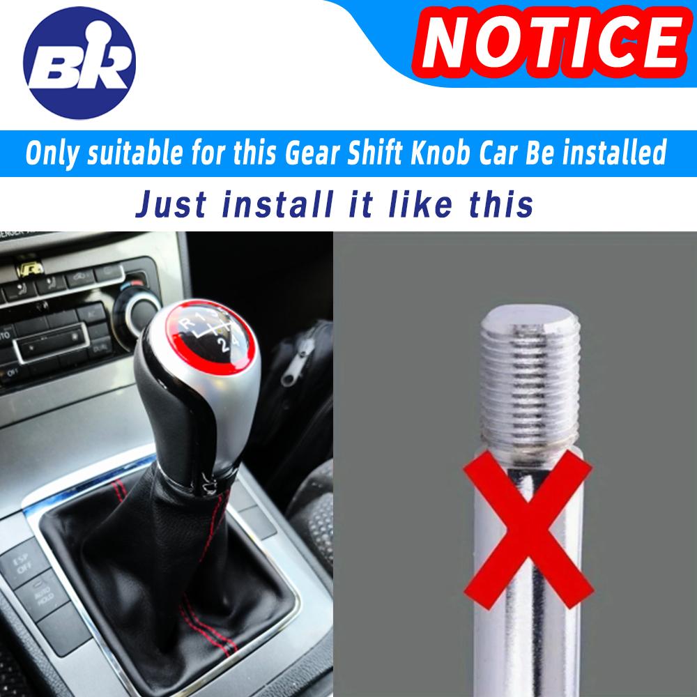 New Product Car Accessories 5/6 Speed Manul Gear Shift Knob For VW Passat B6 2005 2006 2007 2008 2009 2010 2011 Interior