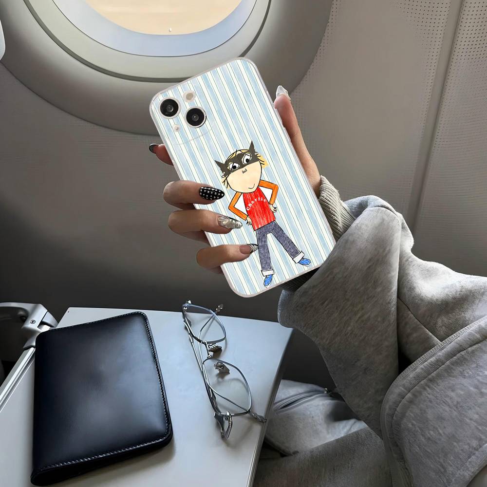 

Charlie And Lola Anime Phone Case For iPhone 17 16 14 11 12 13 15 Pro Max 14 Plus 17 Air Cover iPhone 12pro max