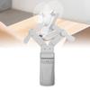 Dual Head Foldable Fan Portable Handheld Fan USB Rechargeable 3 Speeds Strong Wind Quiet     Fan for Home Travel