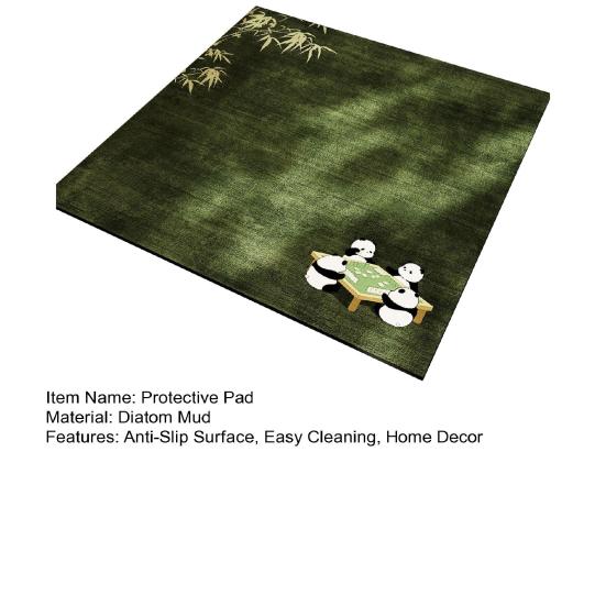 Washing Machine Dust Cover Mat Diatom Mud Absorption Mat Quick-Dry Pad Non-Slip Cut-to-Fit Refrigerator Cover Cloth for Top Loader