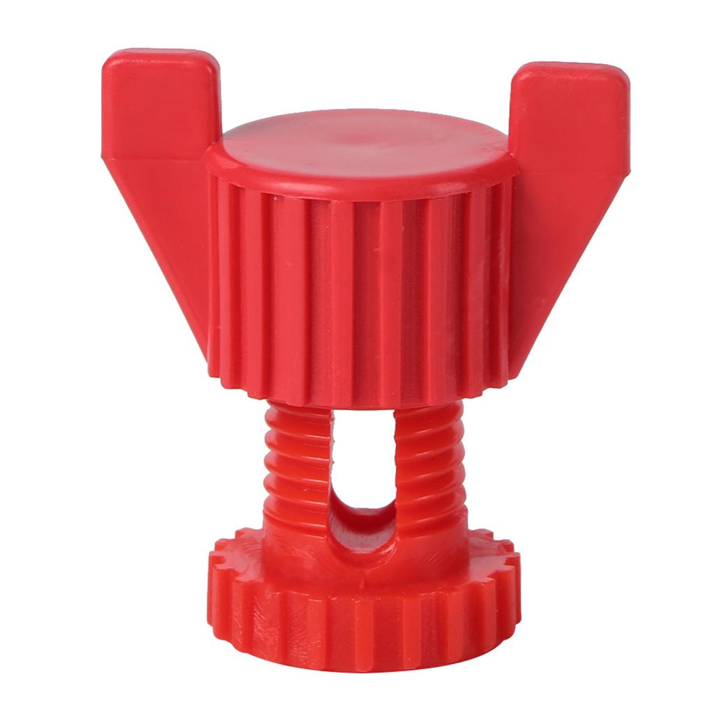 Set de piulițe de șurub din plastic pentru echipamente de fixare a ferestrelor de ventilație, accesorii agricole, roșu, 20 de bucăți