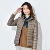 Cotton Padded Women's New Short, Lightweight, Thick, Warm, Slim Fit Korean Version Silk and Cotton Fashionable Jacket Without Storage Bag