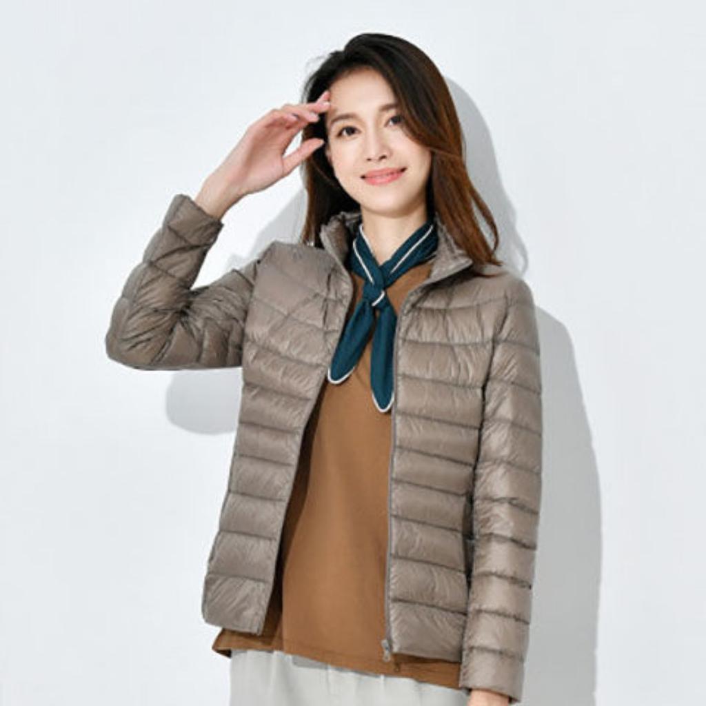 Cotton Padded Women's New Short, Lightweight, Thick, Warm, Slim Fit Korean Version Silk and Cotton Fashionable Jacket Without Storage Bag