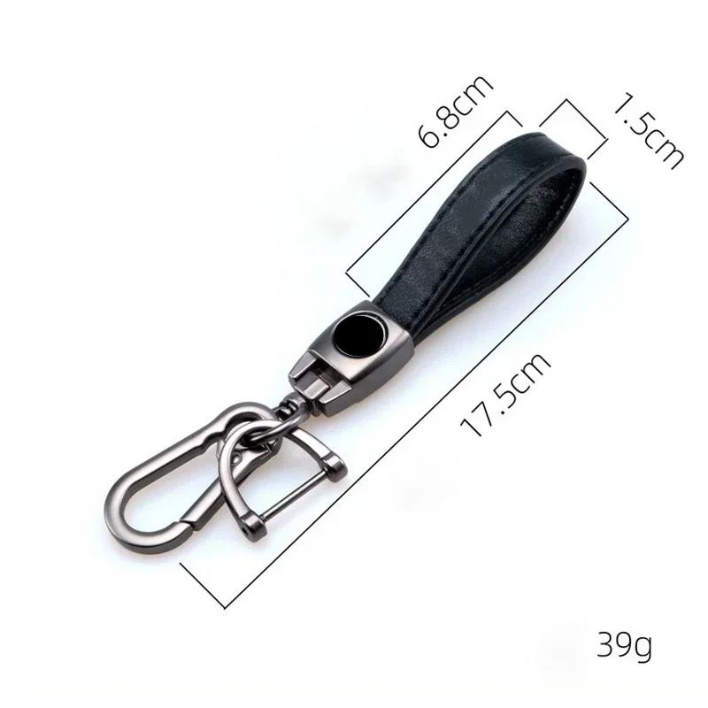2025 Hot Leather Car Keychain Holder Keyring Key Chain for Mazda 2 4 3 6 CX-5 CX3 CX7 CX9 Atenza Axela MX-5 RX8 RX7 323 626 Spee