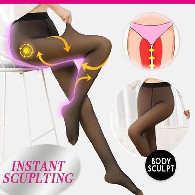 Auroth Thin Autumn Winter Women Leggings Flawless Legs Fake Translucent Warm Fleece Pantyhose