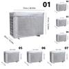 Outdoor Air Conditioning Cover Waterproof Sun Protection Air Conditioning Main Unit Oxford Protective Case Rainproof Dustproof