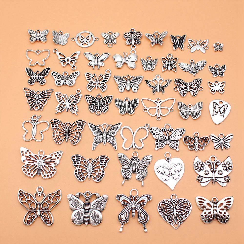 1 Set Mix Libel Bedels Vogel Hangers Voor Sieraden Maken Met Insectenthema