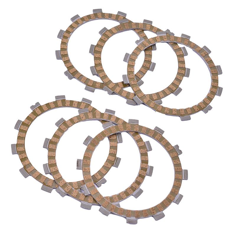 

21441-13A01 Clutch Plate for Suzuki LT250R Quad Racer DF200 SE Trojan Agi DR200S 20115- DR200SE RV200 VanVan 200 6pcs
