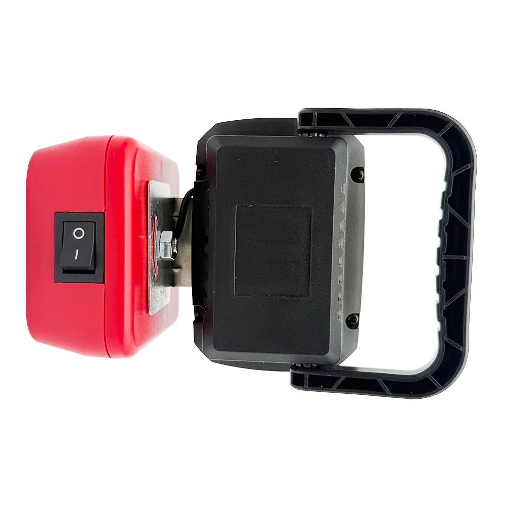Powerful 1500 Lumen 18 LED Work Light with Type C Charging Low Voltage Protection for 18V 20V Lithium Battery Use