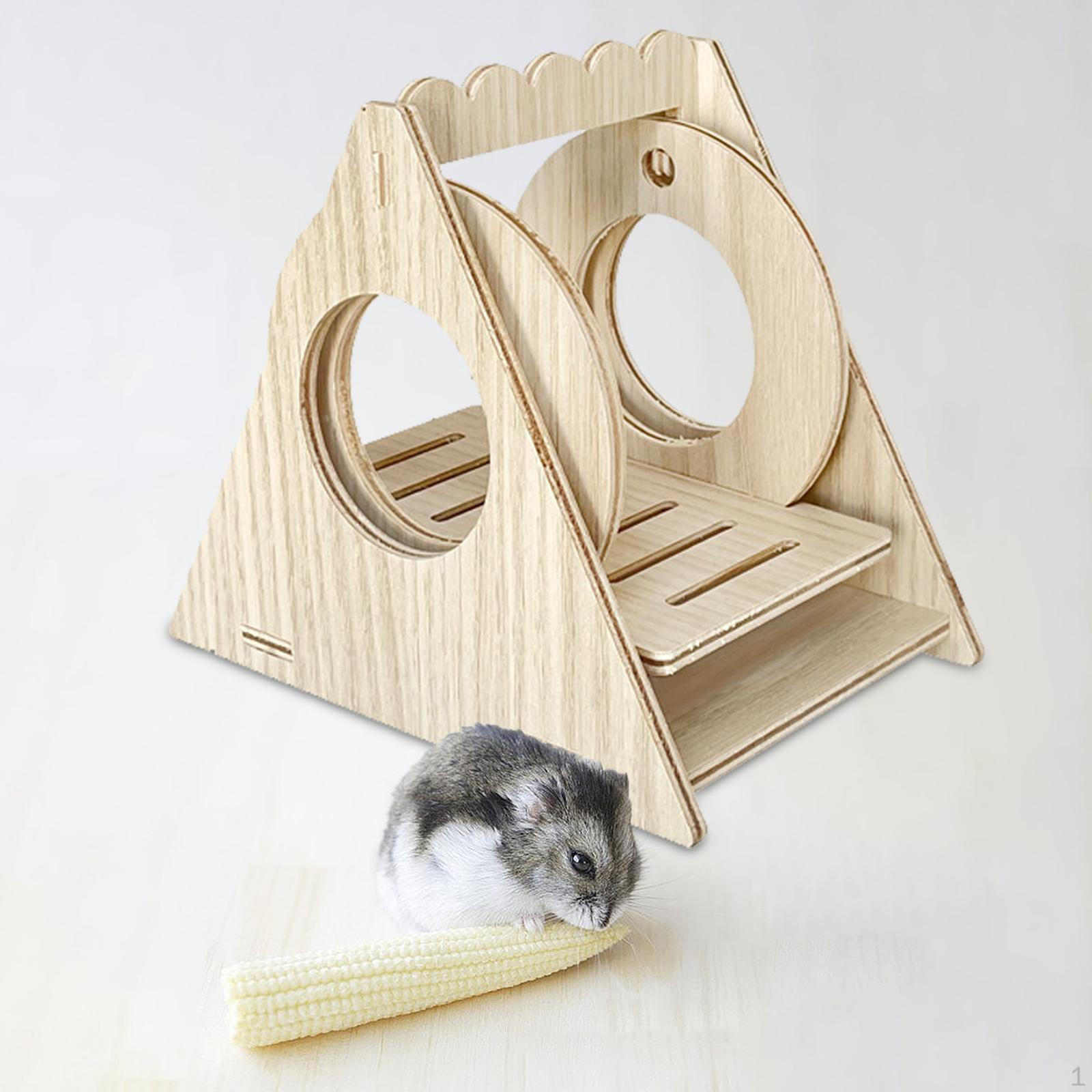 Угловой домик для хомяков — фото 12