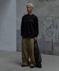 Tonilolenseu Washed Double Knee Pants Light Khaki