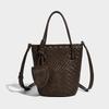 2025 New Fashion Commuting Handbag, Niche High-End Woven Bag, Large Capacity Single-Shoulder Crossbody Bucket Bag