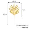 Goldener Monstera-Blatt-Ballon für Hochzeitsdekoration