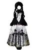 MODKOKU Gothic Lolita Top and Maid Princess Japanese Mori Long Size M Women's 3-Piece Set, Undergarments, Lolita, Cheongsam, Kimono, Yukata, Outfit,