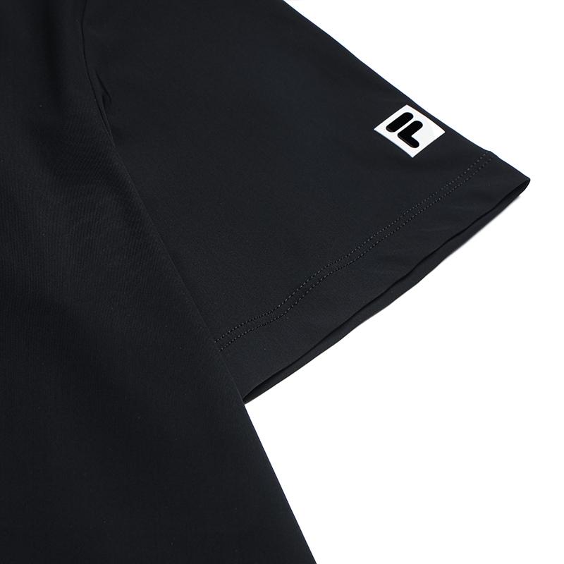 FILA Fitness Cool Touch Simple Fashion Versatile T-Shirt Men tops Black A61M621112FBK