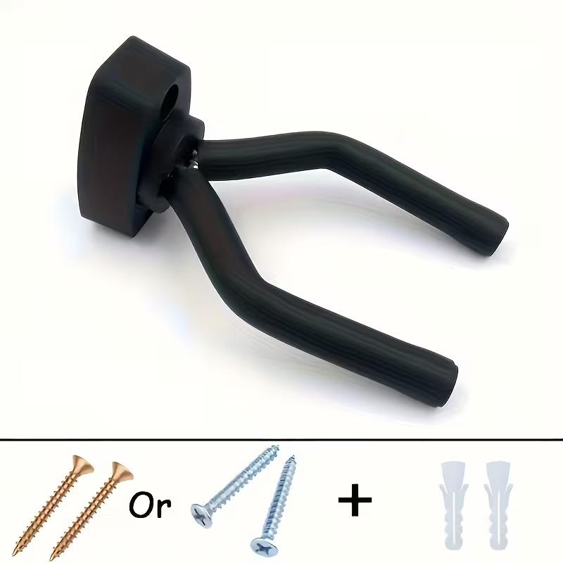 Xiaomi 1pcs Alloy Wall-Mounted Guitar Rack – Hanger for Guitar, Ukulele, Bass & Violin, Home Instrument Display