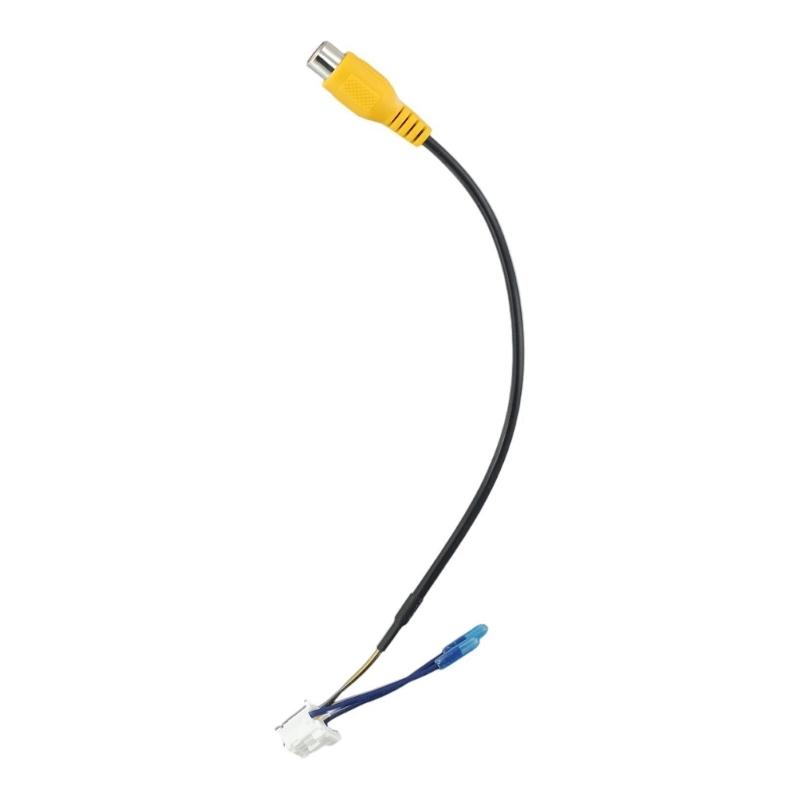 Car Radio Cable 10 Pin Adaptor Car Rear View Camera Cable Simple Installation