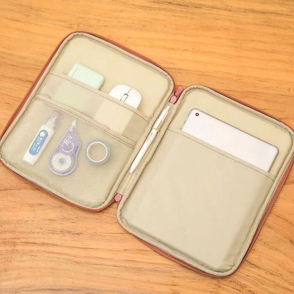 Shockproof 13 Inch Laptop Sleeve Protective Wear-resistant Laptop Carrying Case with Zipper Soft Tablet Pouch Laptop Accessories