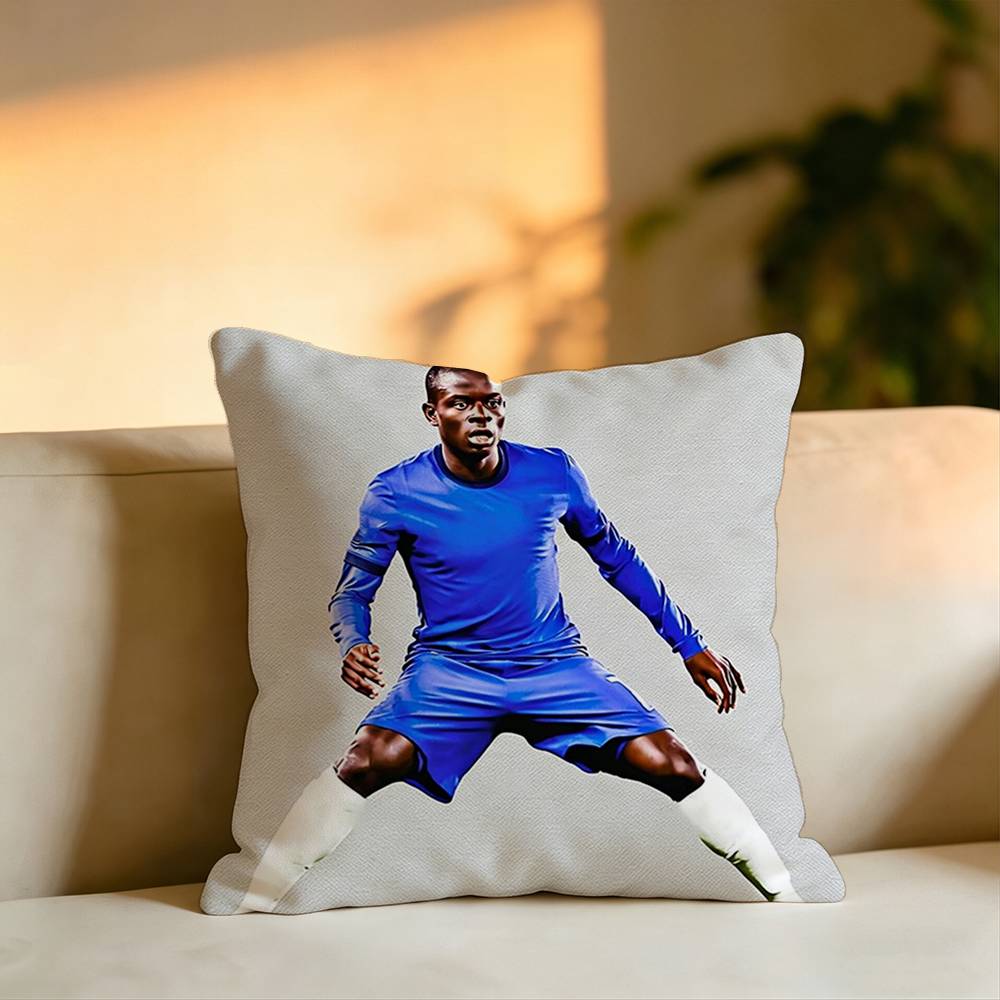 Fußballstar Kante Kissenbezug Quadratisch Doppelseitig Sofa Kissenbezug Schlafzimmer Nachttischkissen
