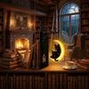 Compact Mini Size LED Bookshelf Decor Light Fine Craftsmanship Desktop Ornament  Study Room