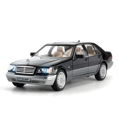 1/24 Mercedes Benz W140 S320 Diecast Classic Car Model Sound & Light Kids Gift