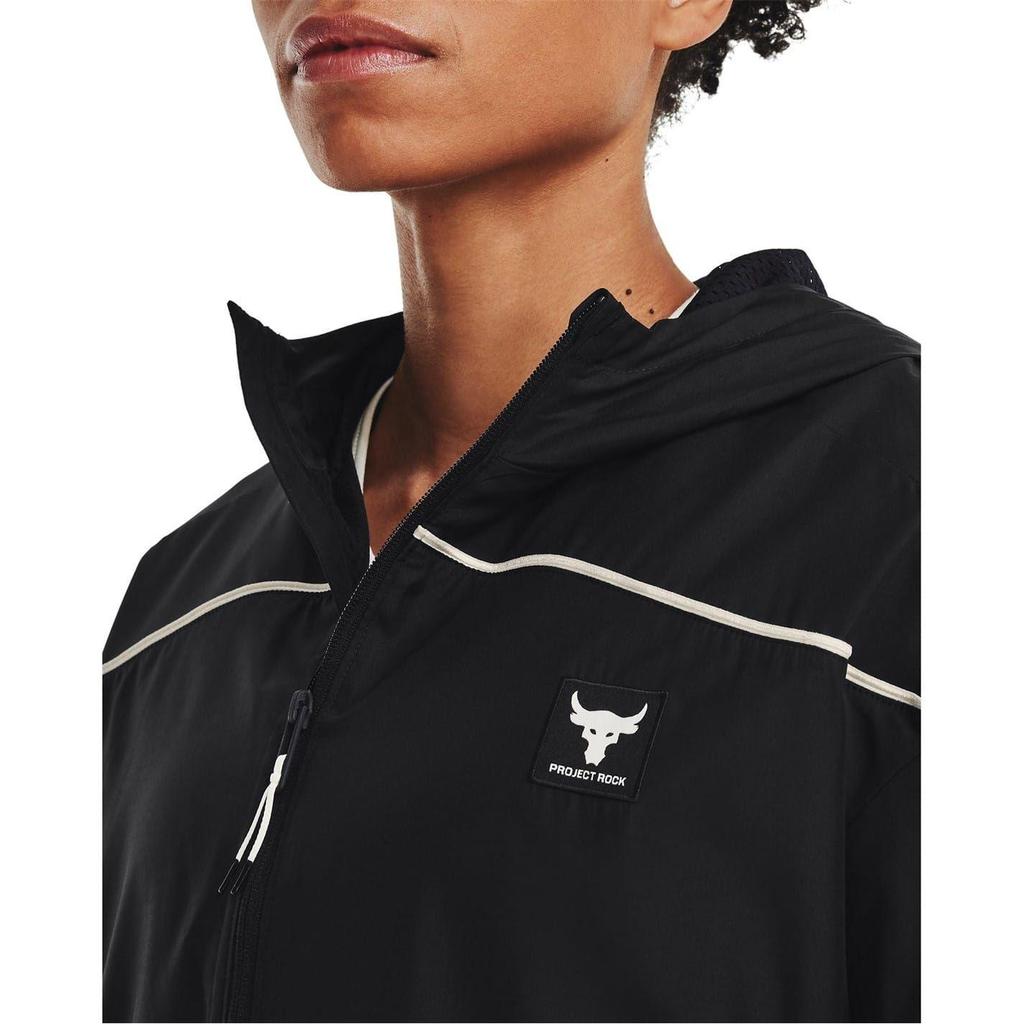Under Armour Mens Project Rock Reflective Hooded Jacket
