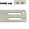 DIY RC Car Steering Servo Mounting Hardware Mount Holder for WPL MN Truck, Semi-Truck, Pickups