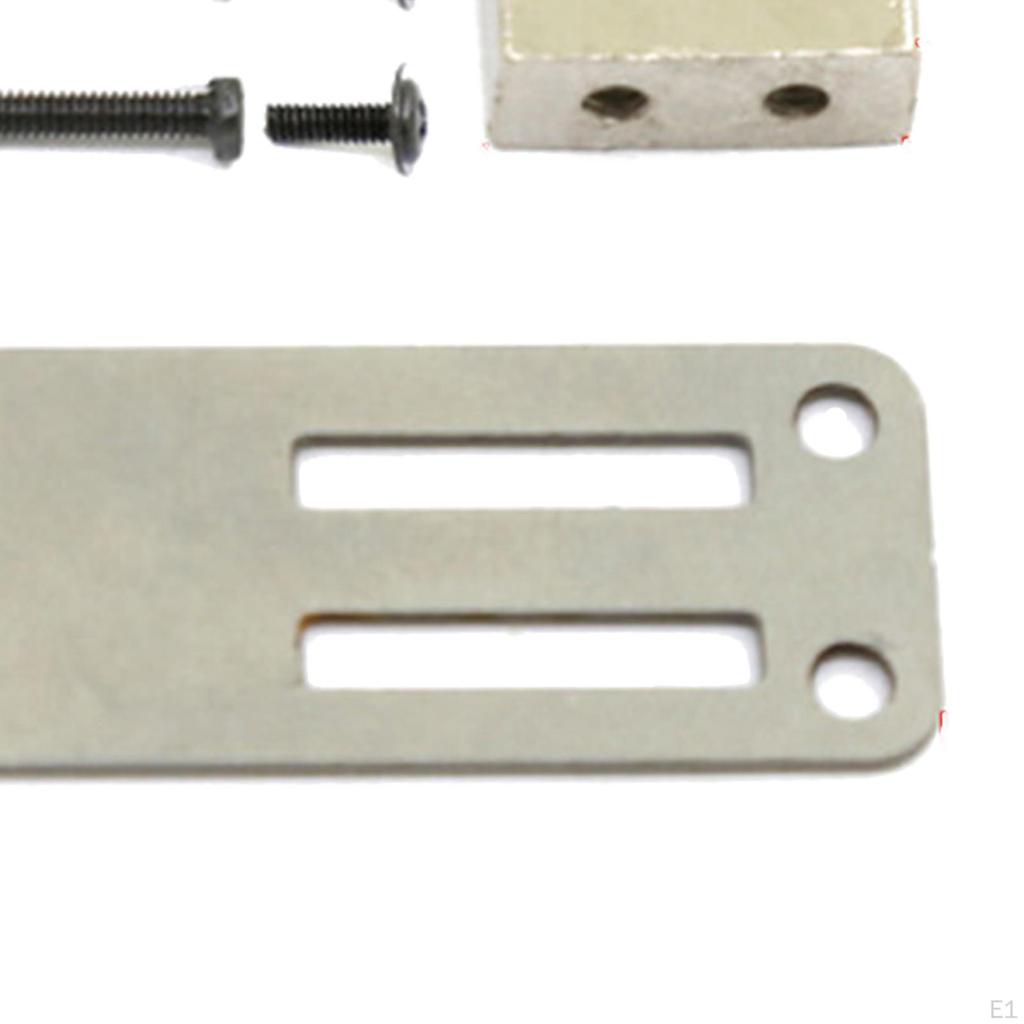 DIY RC Car Steering Servo Mounting Hardware Mount Holder for WPL MN Truck, Semi-Truck, Pickups