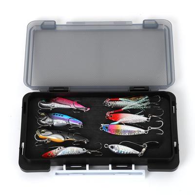 8pcs Metal Jig Set Boat Sea Fishing Lure Shore Jigging Gift Box
