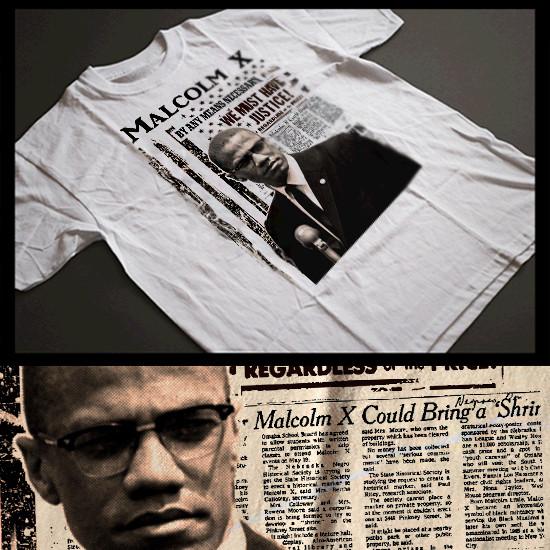 

Black History Month Malcolm X Revolutionary Warrior Black Pride Unisex T-Shirt XXL
