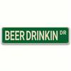 Vintage Beer Tin Sign Retro Wall Decor Metal Poster Bar Pub Kitchen Art