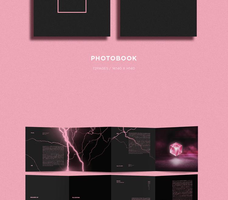 BLACKPINK [SQUARE UP] 1. Mini-Album (SCHWARZ / PINK Version)
