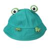 Bawełniany Kapelusz Bucket Unisex Modny Ochrona UV Szerokie Rondo Kształt Zwierzęcia Regulowany Letni Kapelusz Plażowy