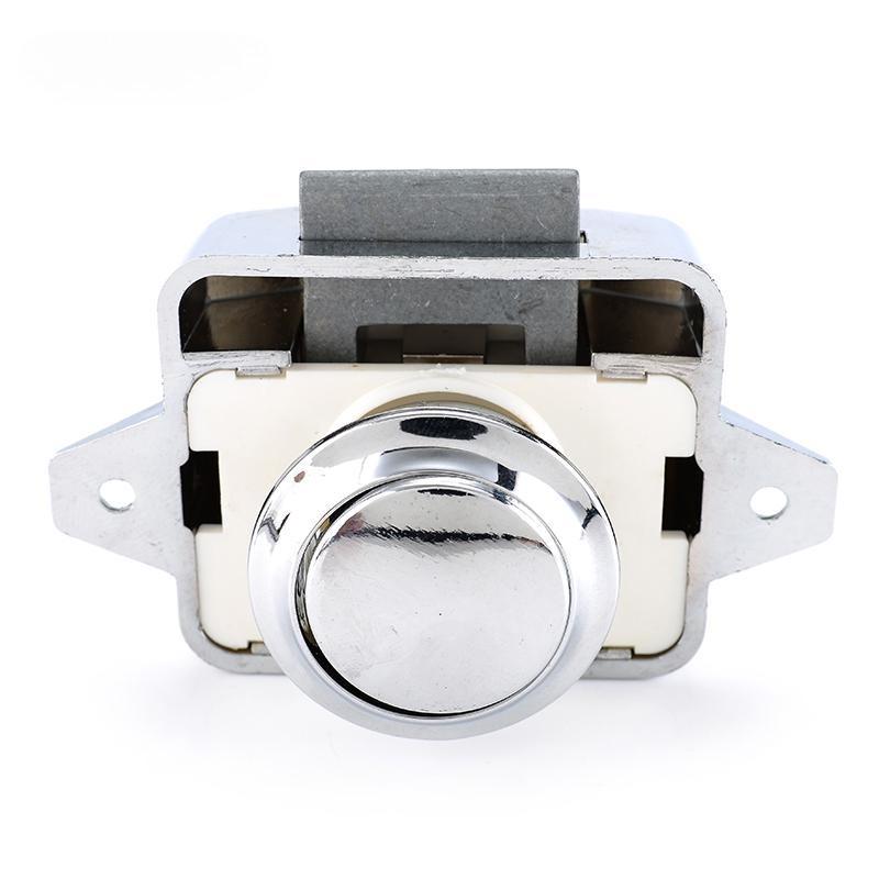 1PC Camper Car Push Lock Průměr 26mm RV Karavan Loď Domácí skříň Zásuvka Západka Tlačítka Zámky